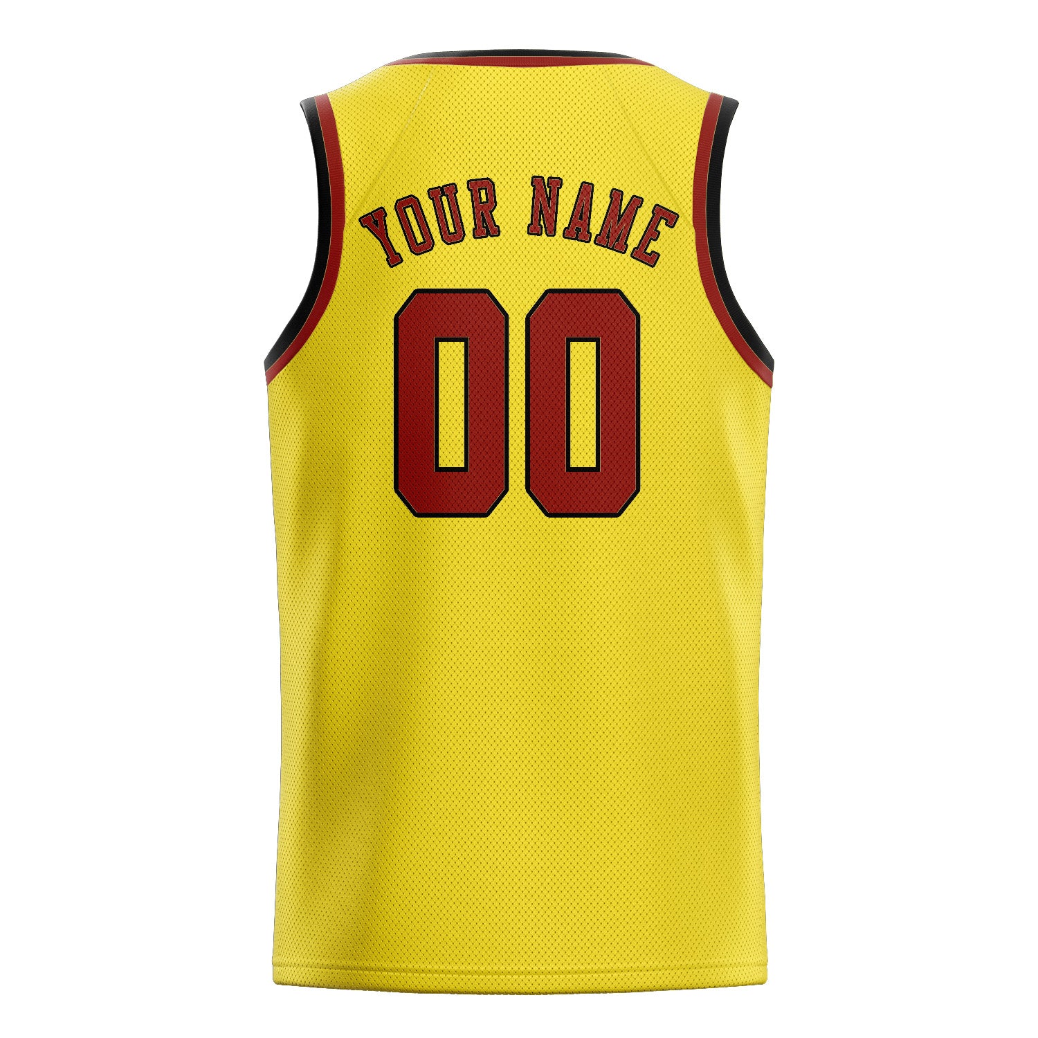 Benutzerdefiniertes Professionelles Blassgelb Korallenrot Basketballtrikot