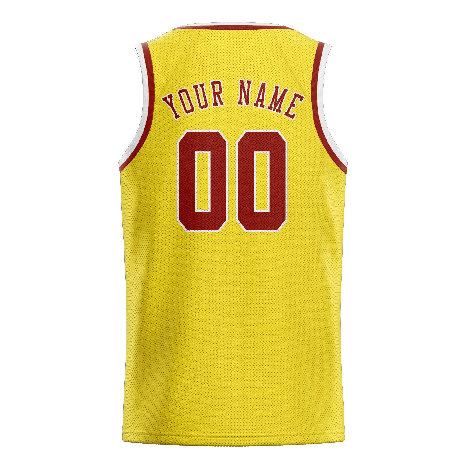Benutzerdefiniertes Professionelles Blassgelb Korallenrot Basketballtrikot