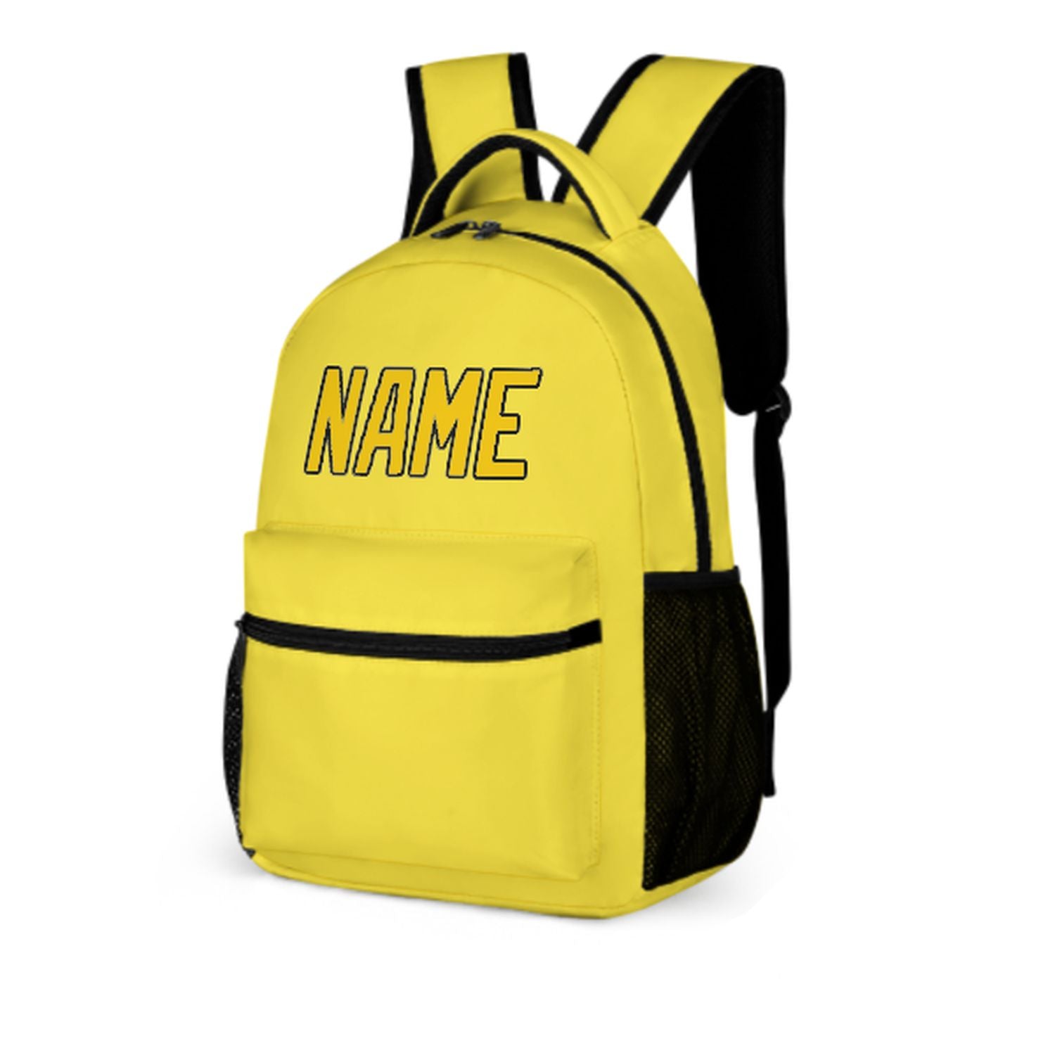 Maßgeschneidertes Blassgelb Gold Kinderrucksack