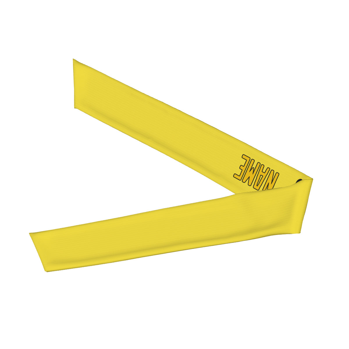 Maßgeschneidertes Blassgelb Gold Stirnband
