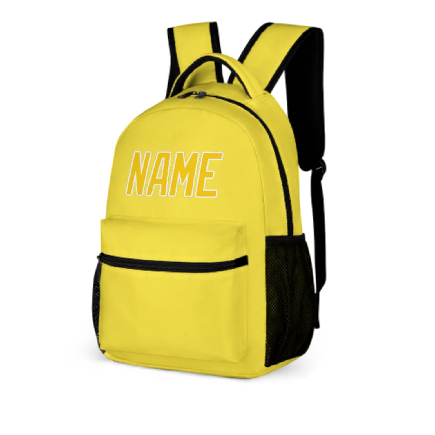 Maßgeschneidertes Blassgelb Gold Kinderrucksack