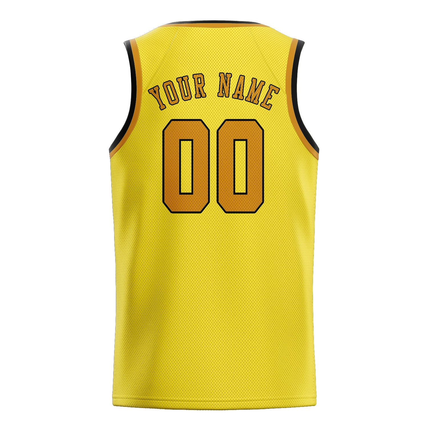 Benutzerdefiniertes Professionelles Blassgelb Gelb Basketballtrikot