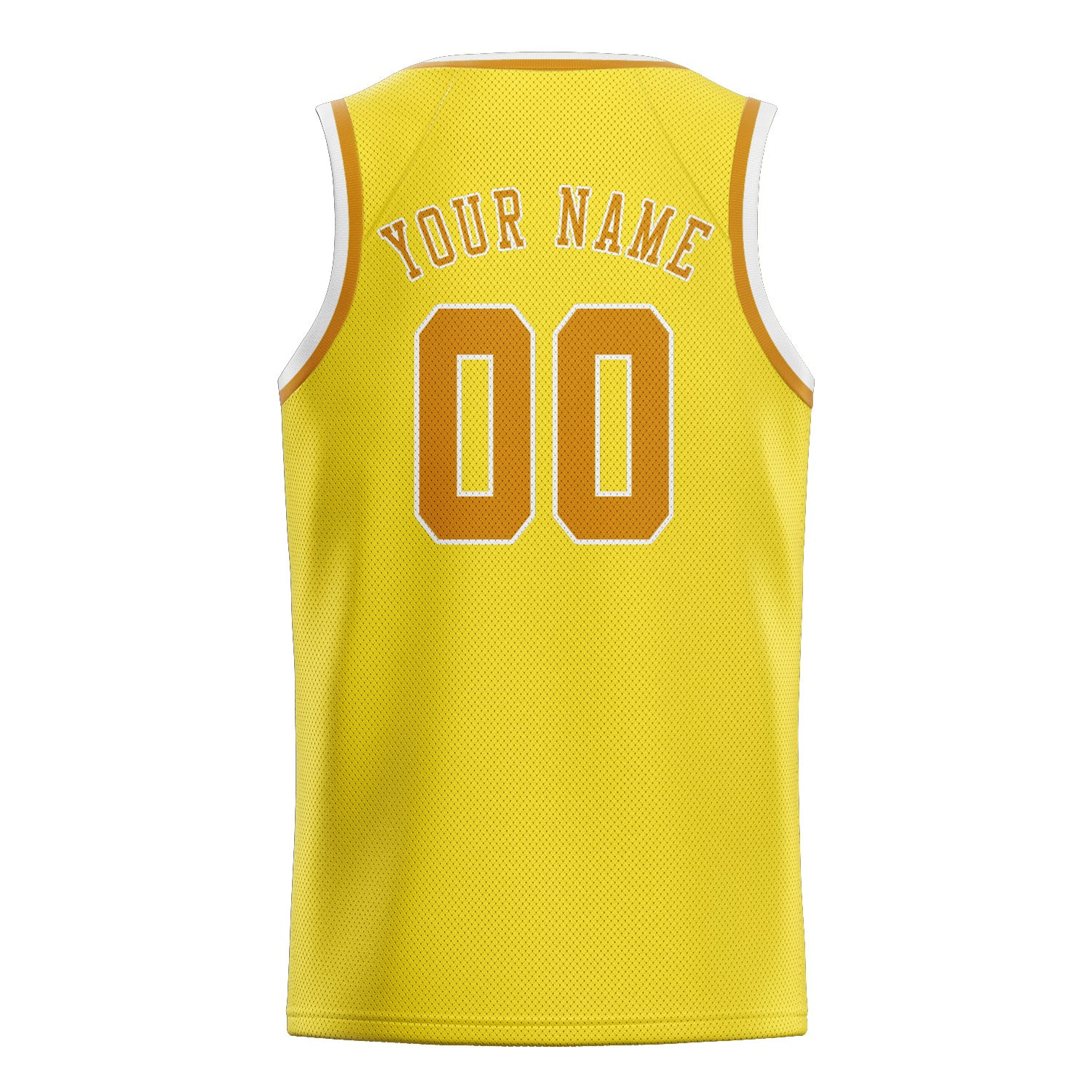 Benutzerdefiniertes Professionelles Blassgelb Gelb Basketballtrikot