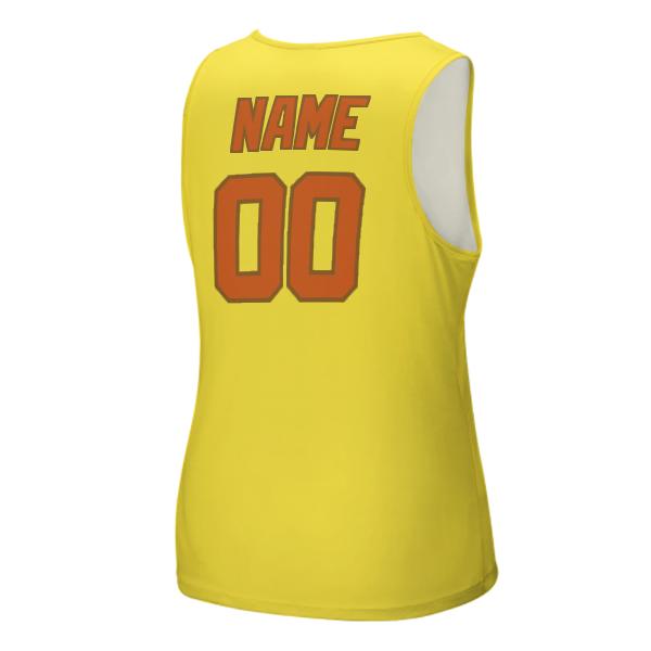 Maßgeschneidertes Blassgelb Orange Herren Tanktop
