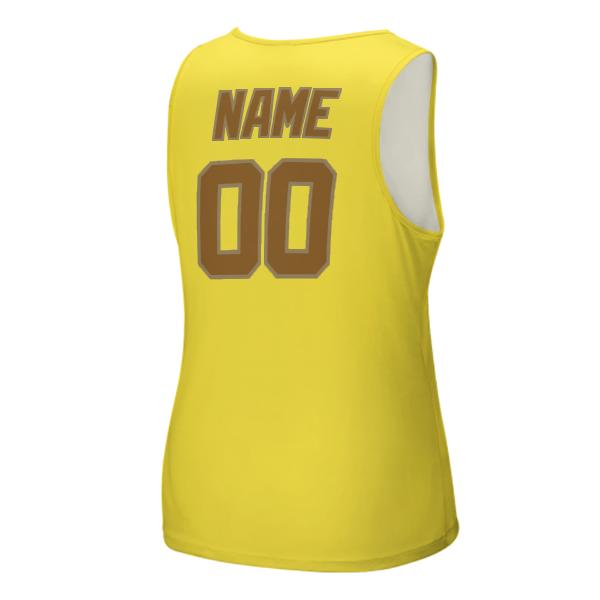 Maßgeschneidertes Blassgelb Khaki Herren Tanktop