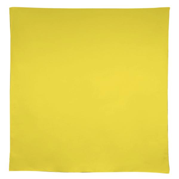 Tovaglia quadrata giallo pallido su misura