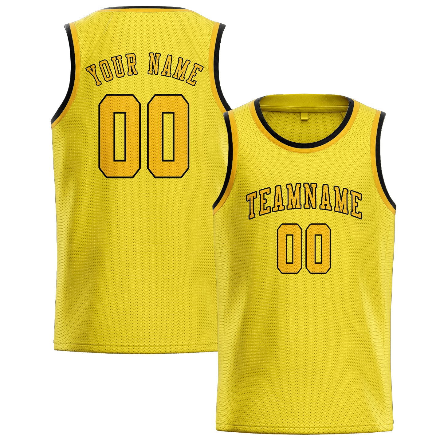 Benutzerdefiniertes Professionelles Blassgelb Gold Basketballtrikot