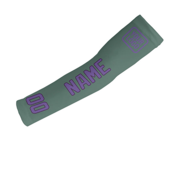 Maßgeschneidertes Blaugrün Lavendel Armschutz