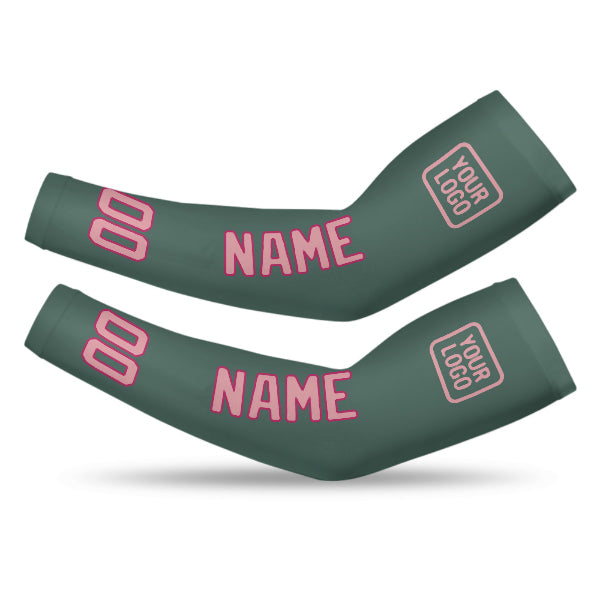 Maßgeschneidertes Blaugrün Rosa Armschutz