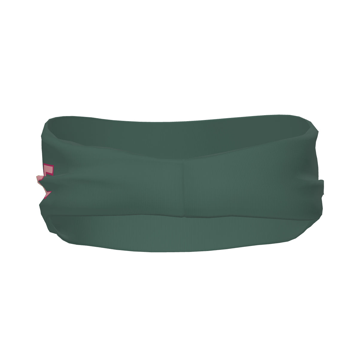 Fascia sportiva personalizzata rosa-verde acqua