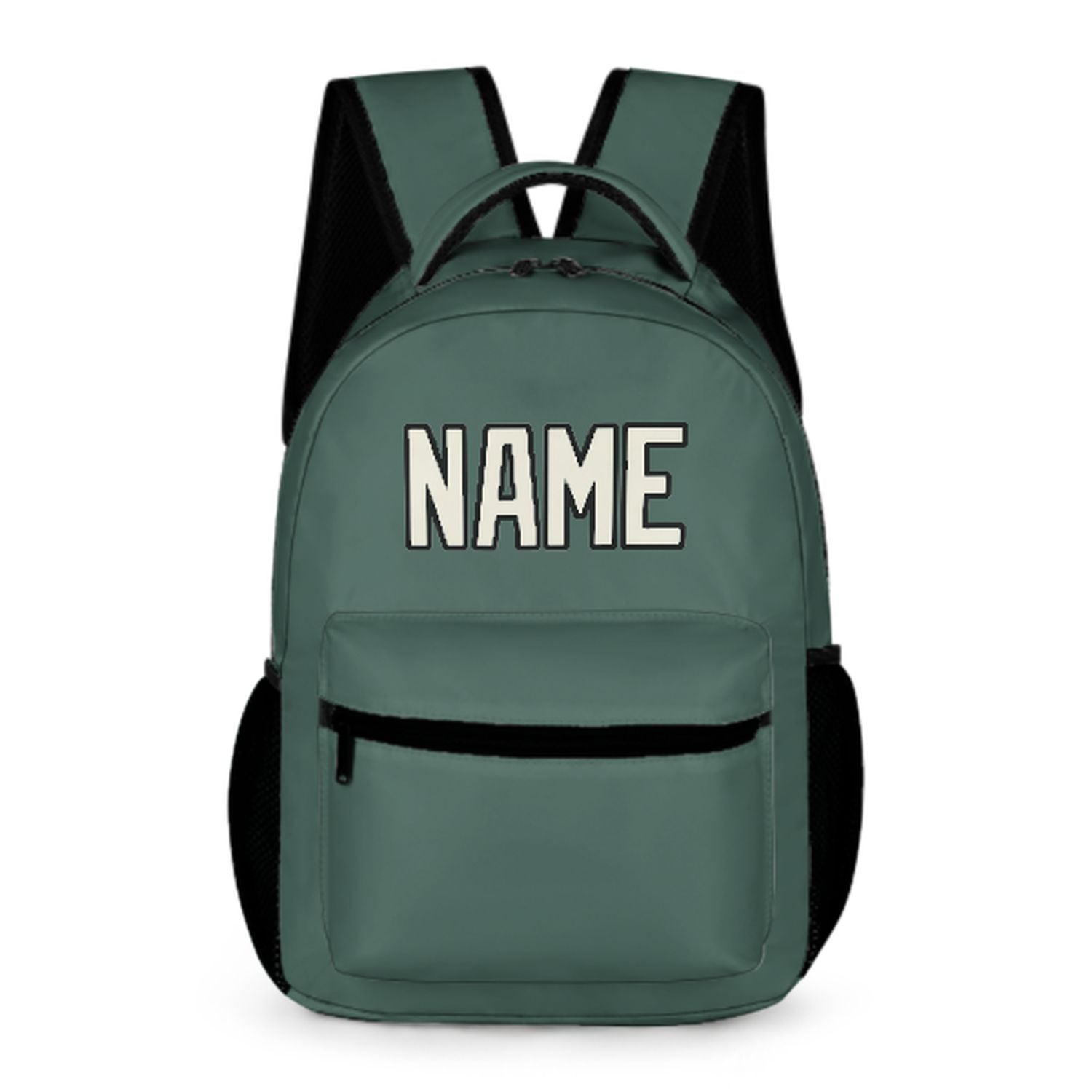 Zaino per bambini personalizzato color verde acqua e beige