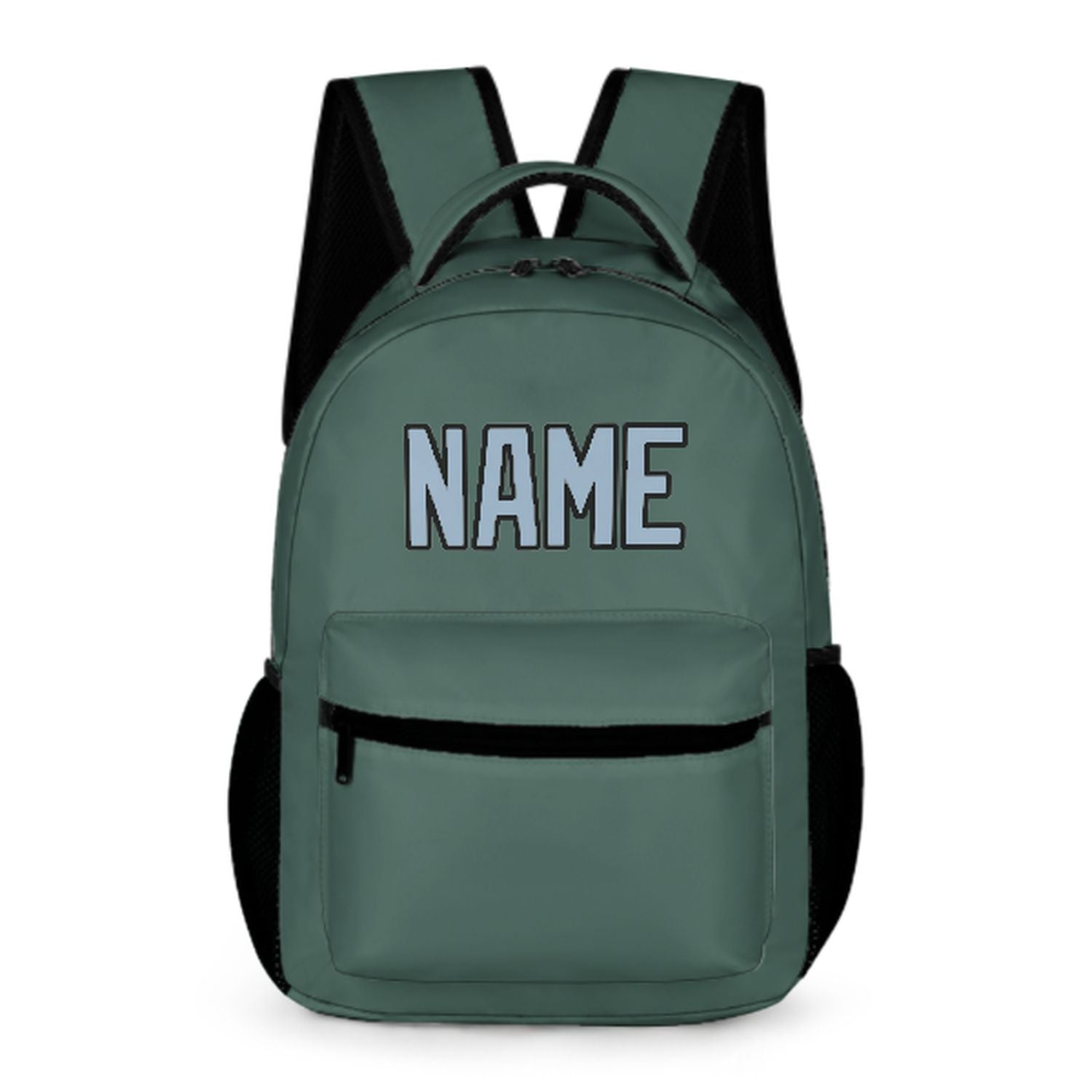 Zaino per bambini personalizzato color verde acqua e azzurro