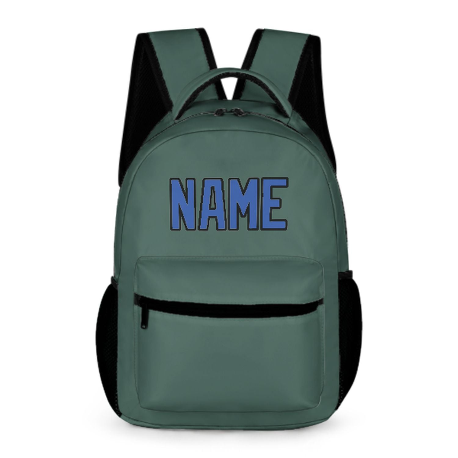 Zaino per bambini personalizzato color verde acqua e blu cielo