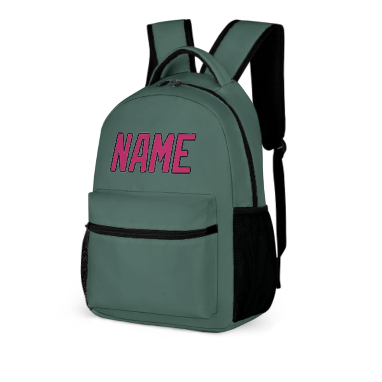 Zaino per bambini rosa-turchese personalizzato