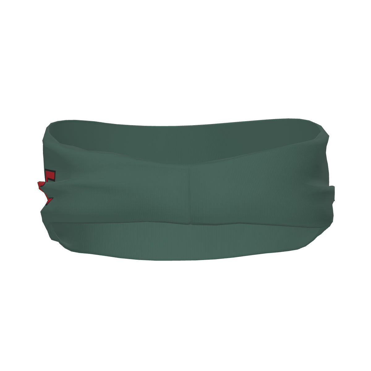 Fascia sportiva personalizzata rosso-verde acqua