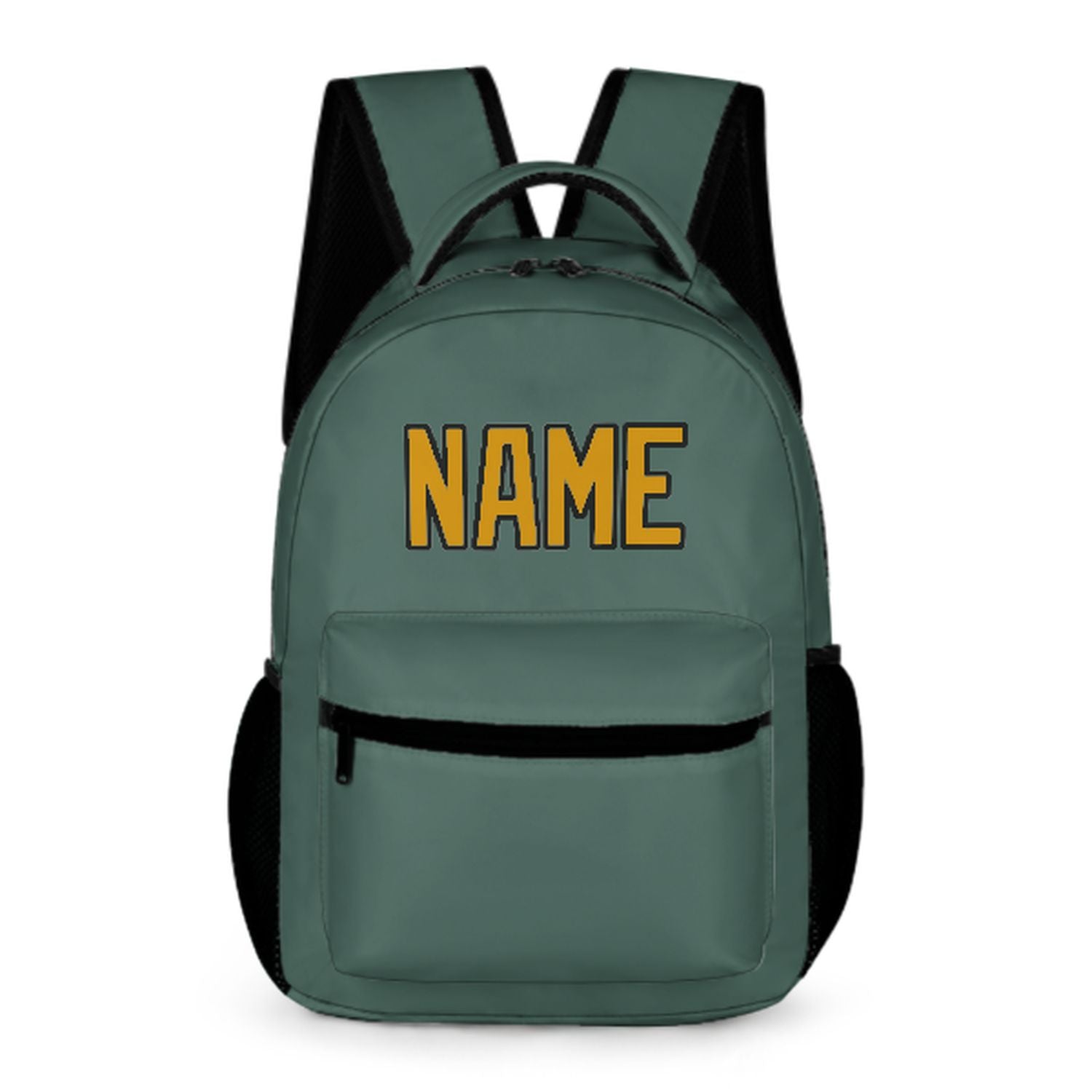 Zaino per bambini giallo-verde acqua personalizzato