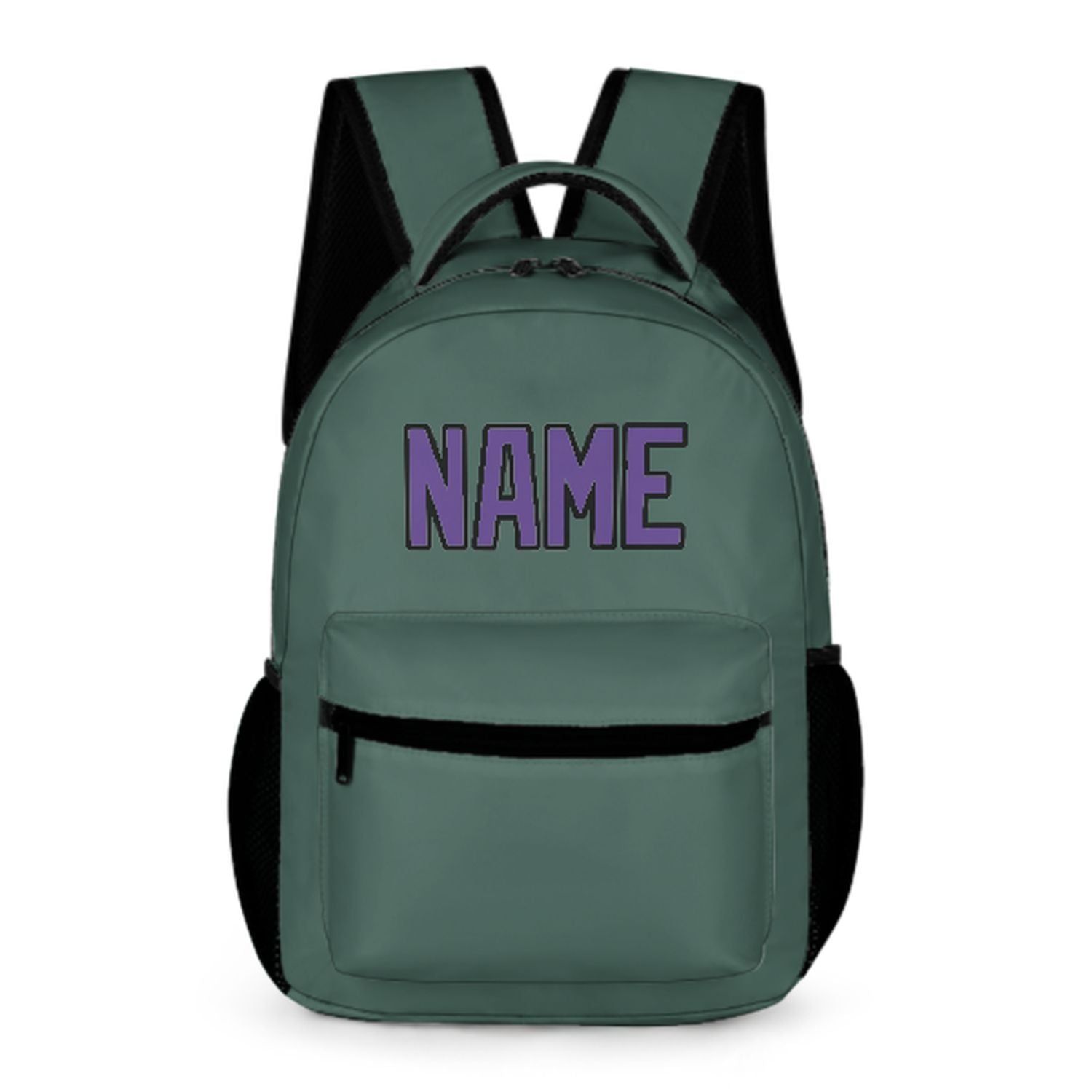 Zaino per bambini personalizzato color verde acqua e lavanda