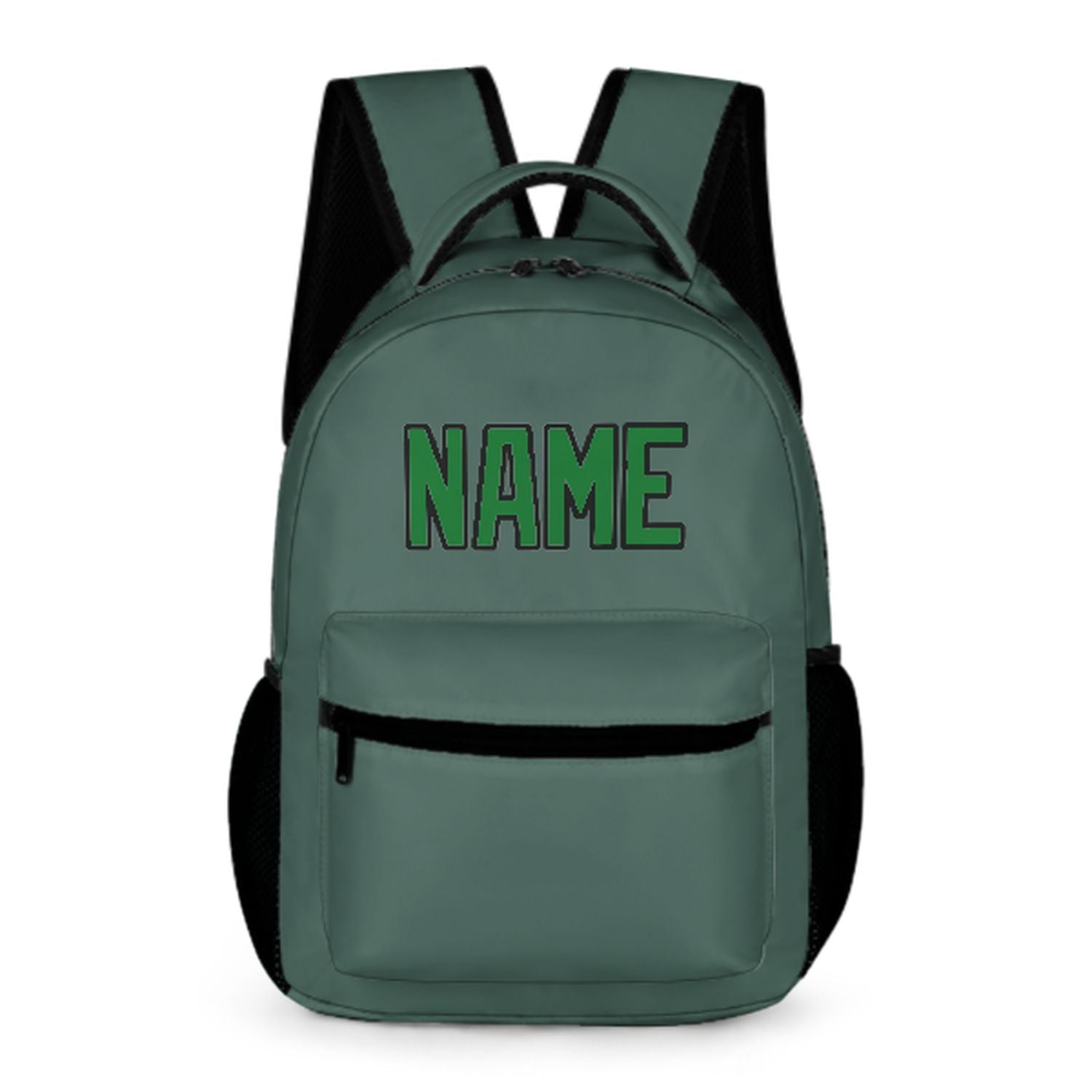 Zaino per bambini personalizzato color verde acqua e smeraldo