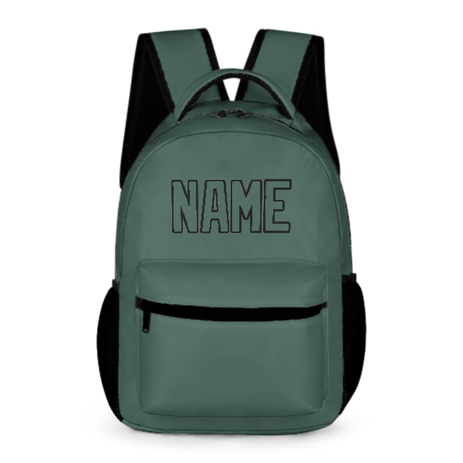 Zaino personalizzato per bambini color verde acqua