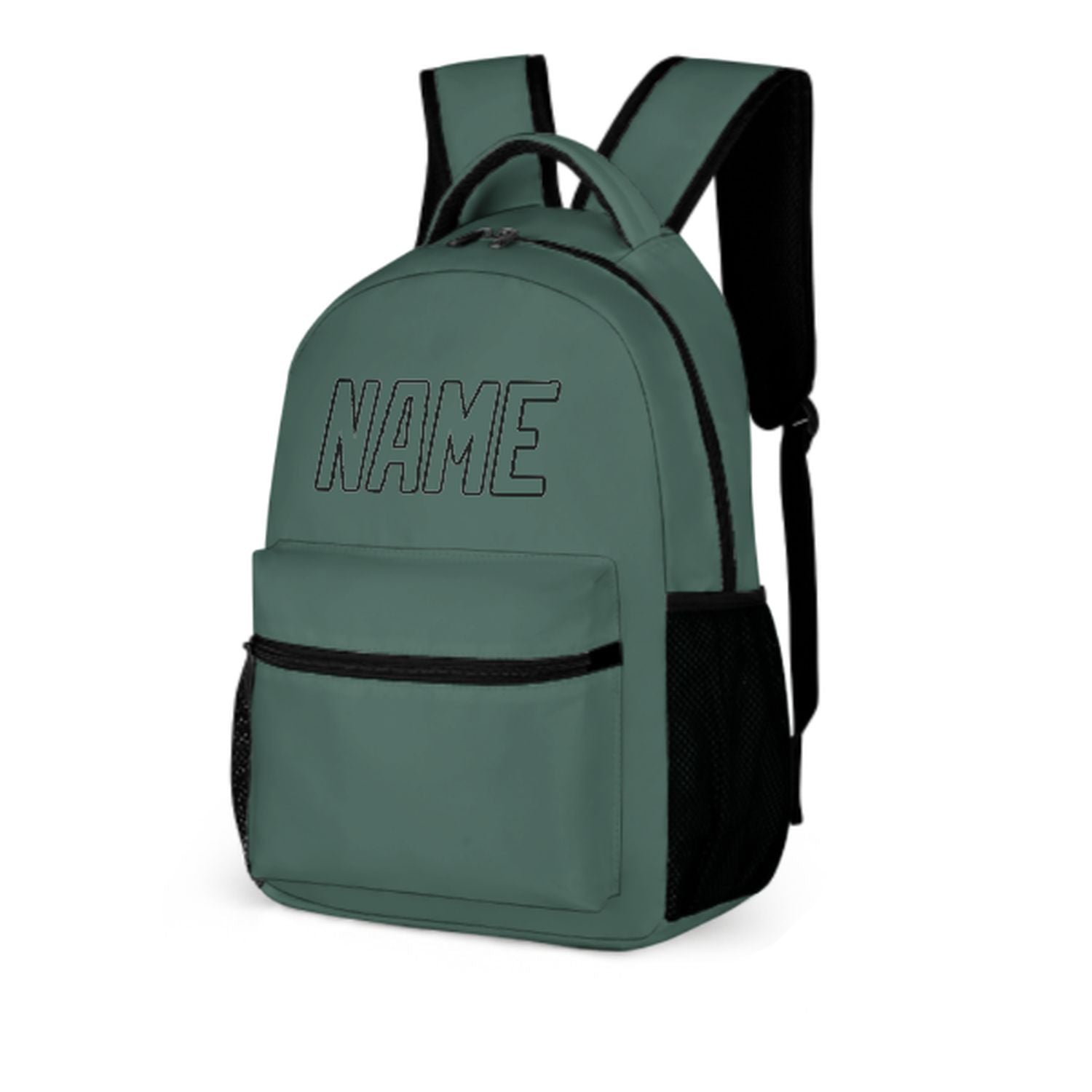 Zaino personalizzato per bambini color verde acqua