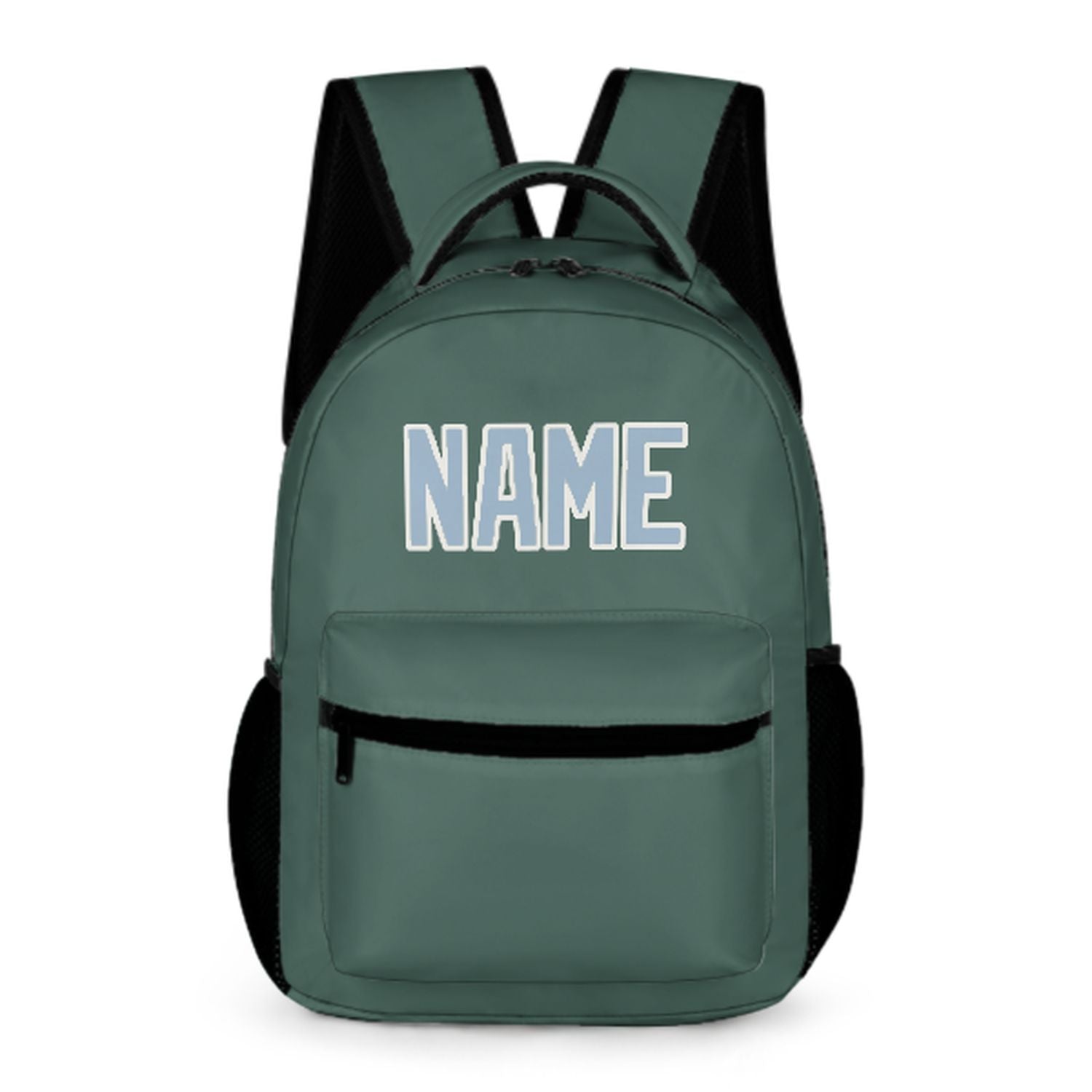 Zaino per bambini personalizzato color verde acqua e azzurro
