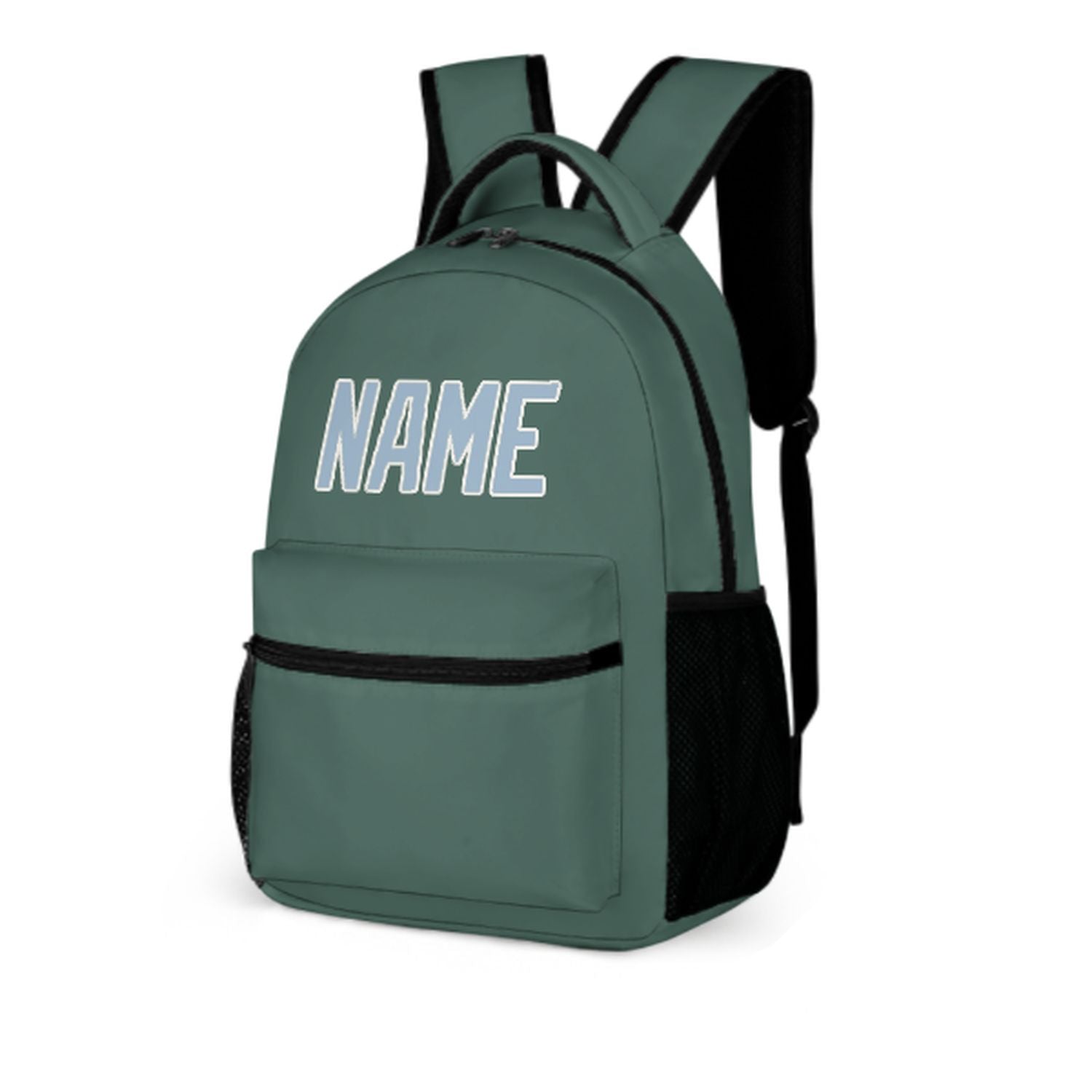 Zaino per bambini personalizzato color verde acqua e azzurro