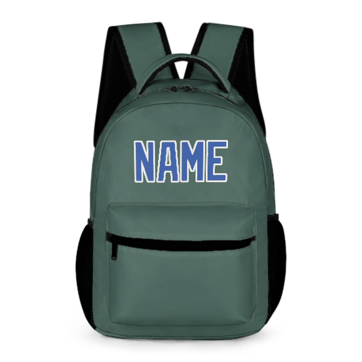Zaino per bambini personalizzato color verde acqua e blu cielo