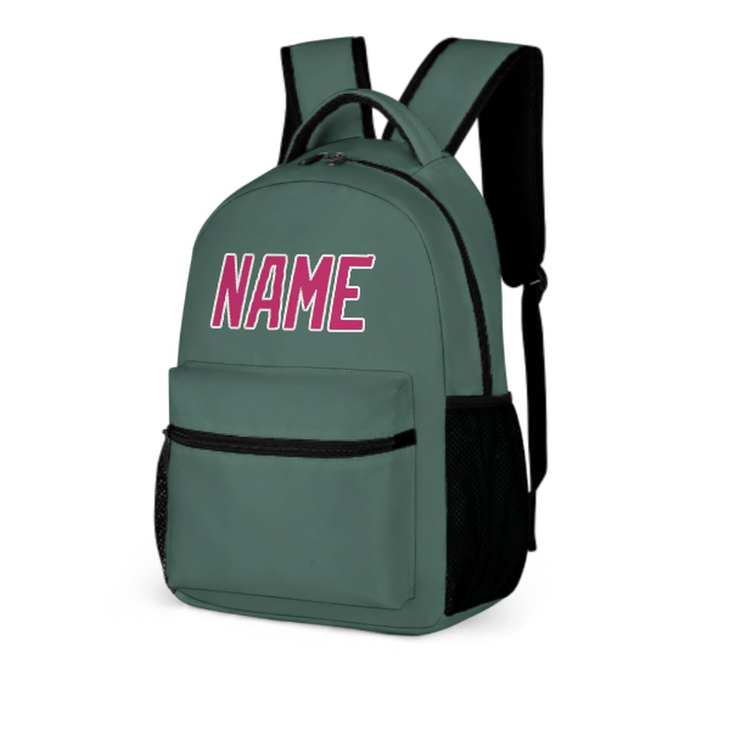 Zaino per bambini rosa-turchese personalizzato
