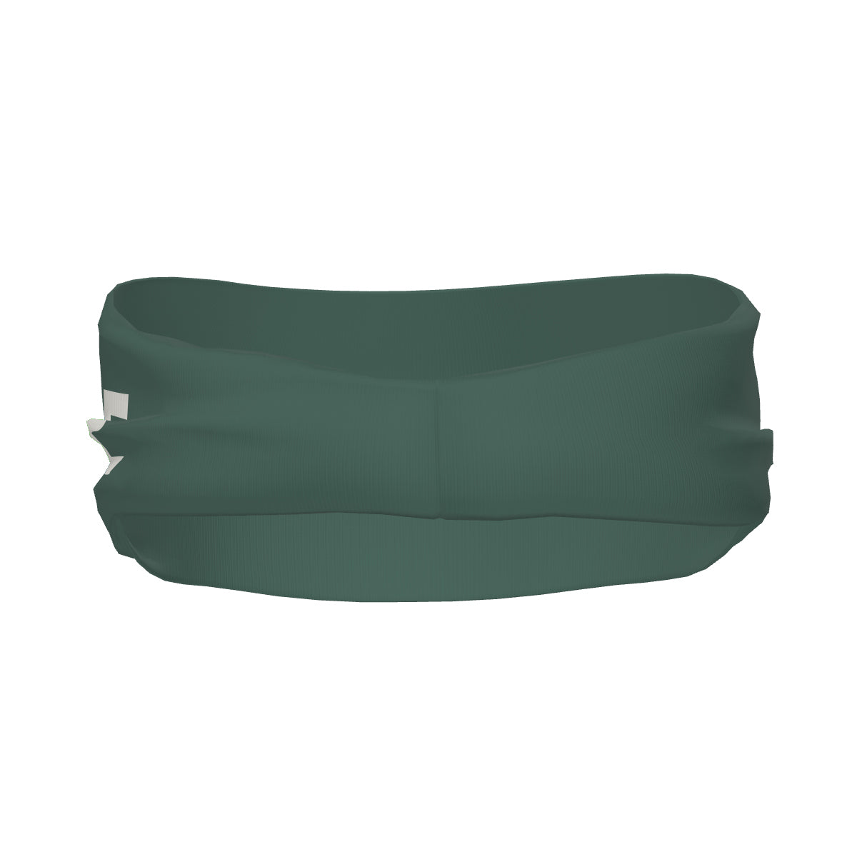 Fascia sportiva personalizzata bianco-verde acqua