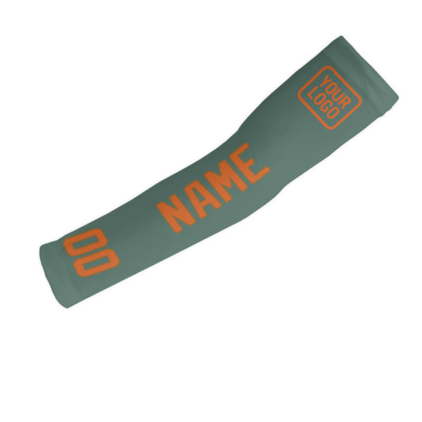 Maßgeschneidertes Blaugrün Orange Armschutz