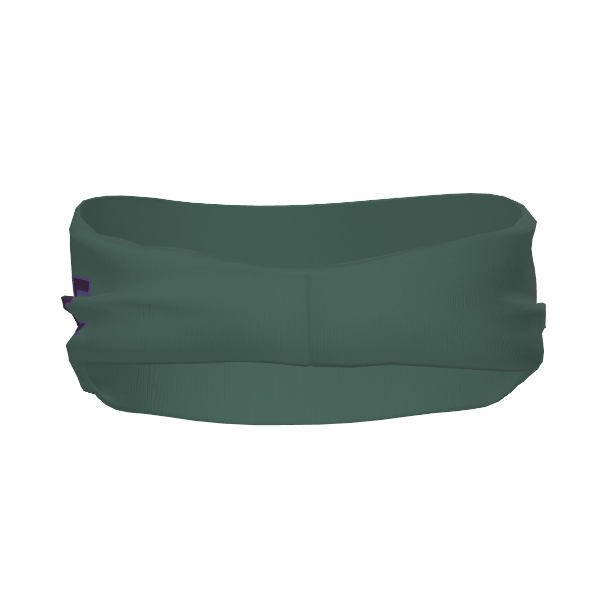 Fascia sportiva personalizzata color verde acqua e viola