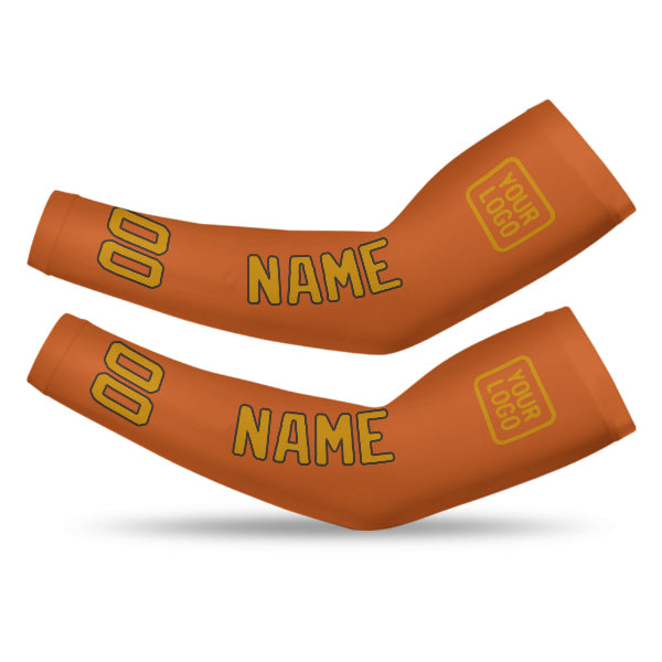 Maßgeschneidertes Orange Gelb Armschutz