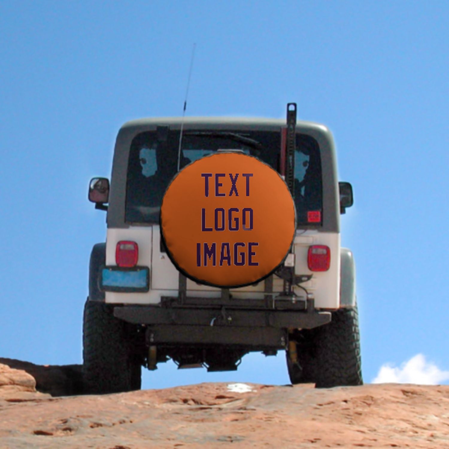 Maßgeschneidertes Orange Lila LKW Reifen