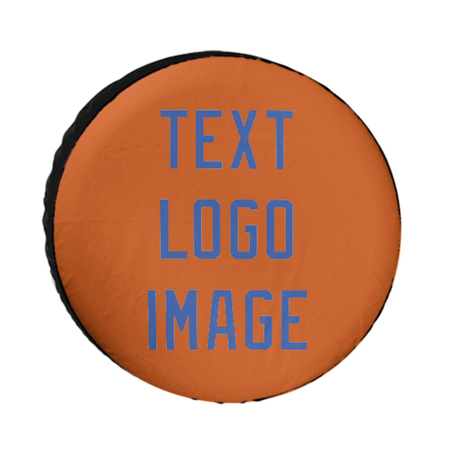 Maßgeschneidertes Orange Himmelblau LKW Reifen