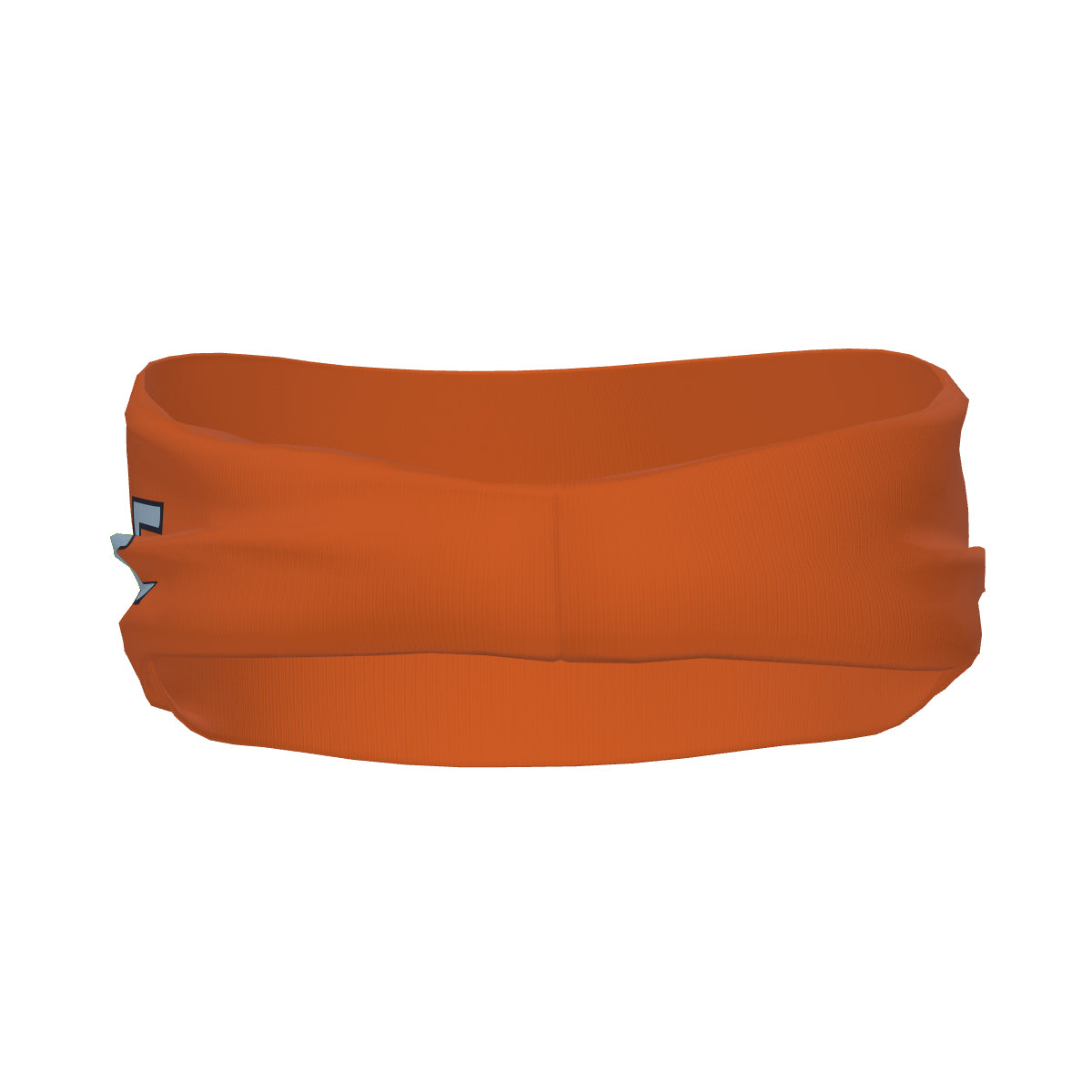 Fascia sportiva arancione azzurro personalizzata