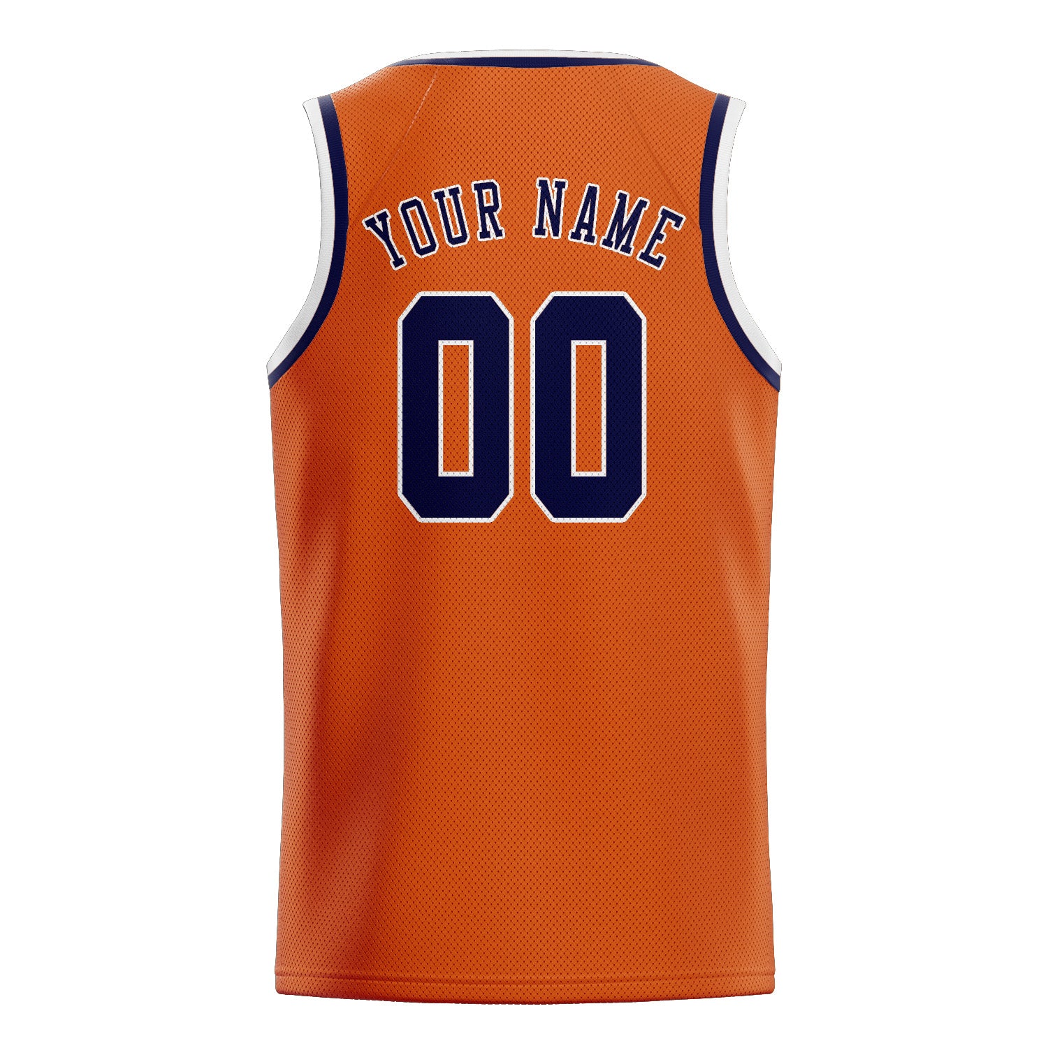 Benutzerdefiniertes Professionelles Orange Stahlblau Basketballtrikot