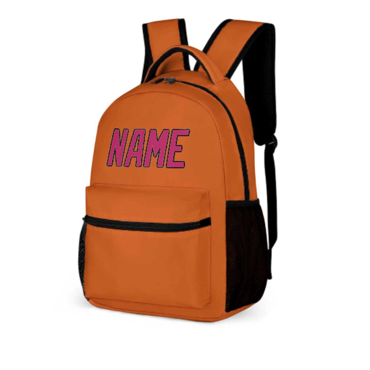 Maßgeschneidertes Orange Rosarot Kinderrucksack