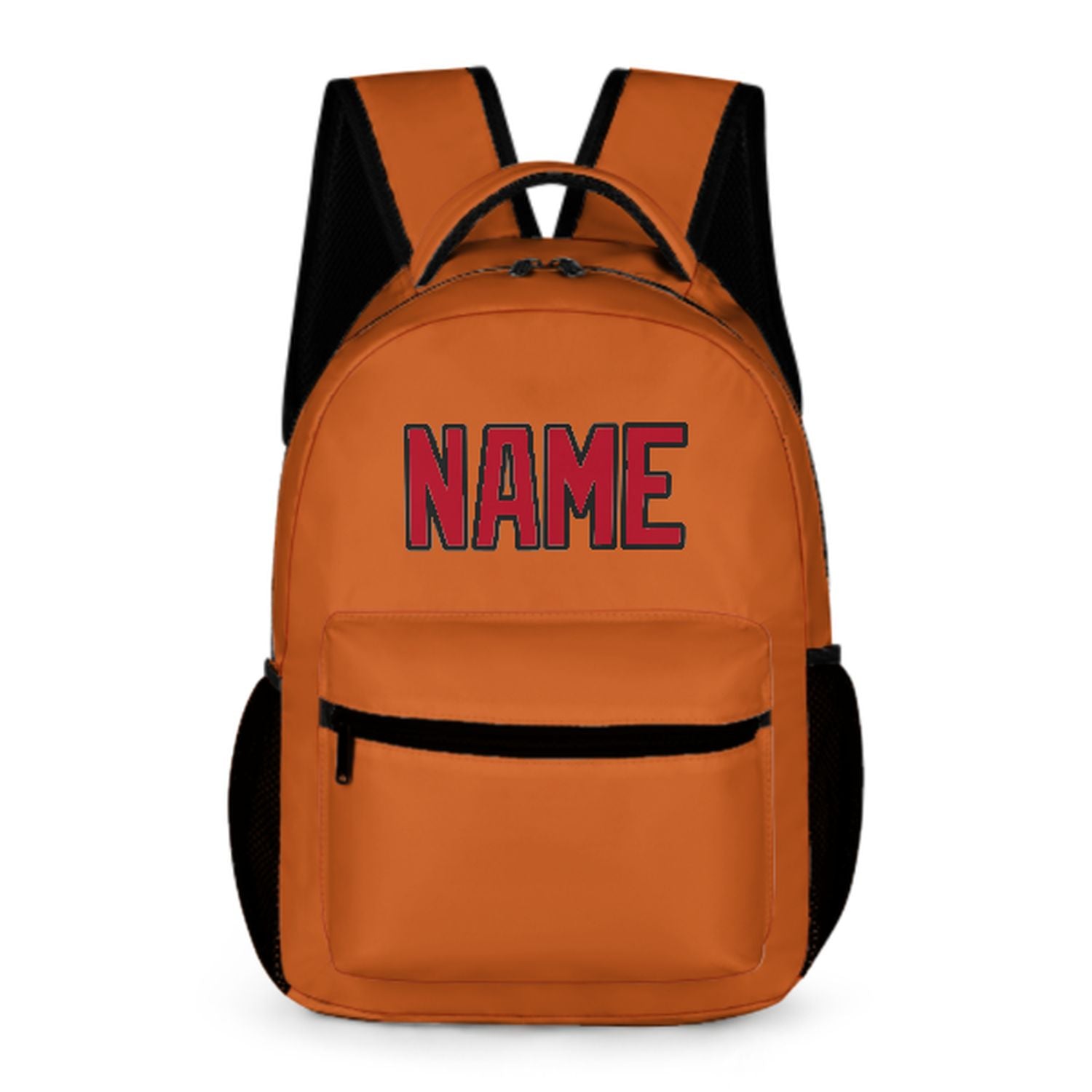 Maßgeschneidertes Orange Rot Kinderrucksack