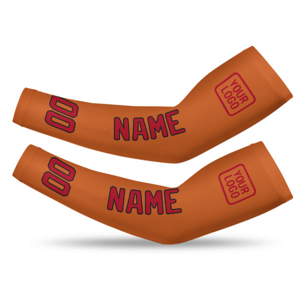 Maßgeschneidertes Orange Rot Armschutz