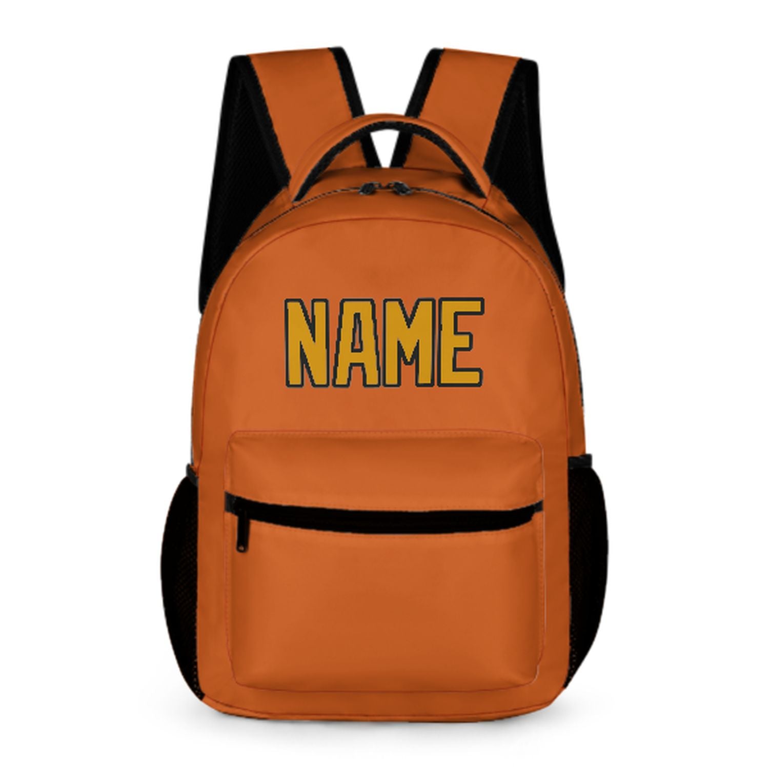 Maßgeschneidertes Orange Gelb Kinderrucksack