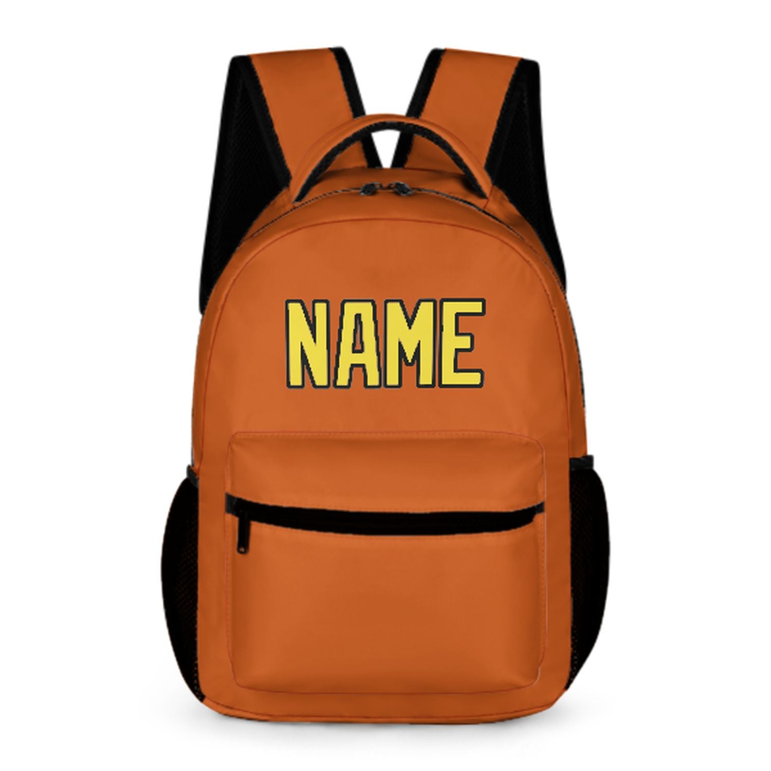 Maßgeschneidertes Orange Blassgelb Kinderrucksack
