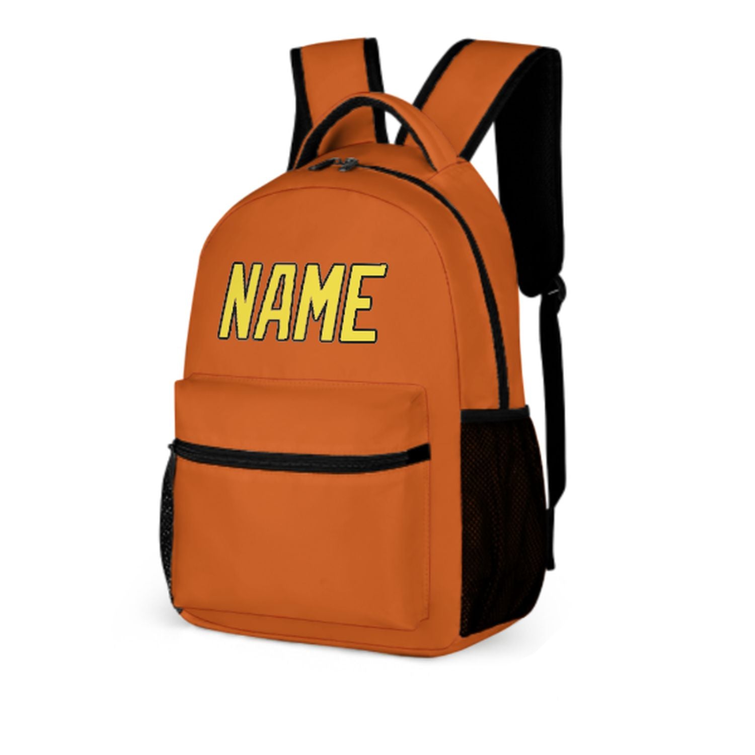 Maßgeschneidertes Orange Blassgelb Kinderrucksack