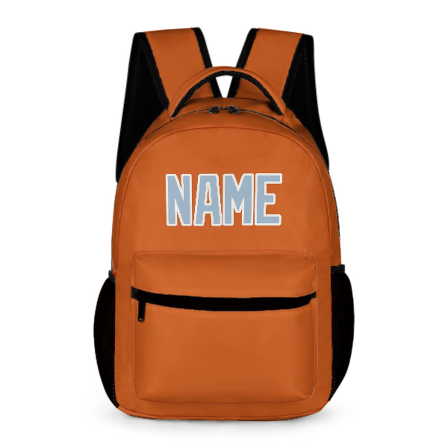 Maßgeschneidertes Orange Hellblau Kinderrucksack