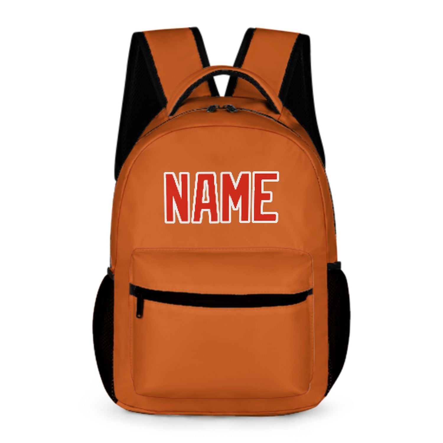 Maßgeschneidertes Orange Orangerot Kinderrucksack