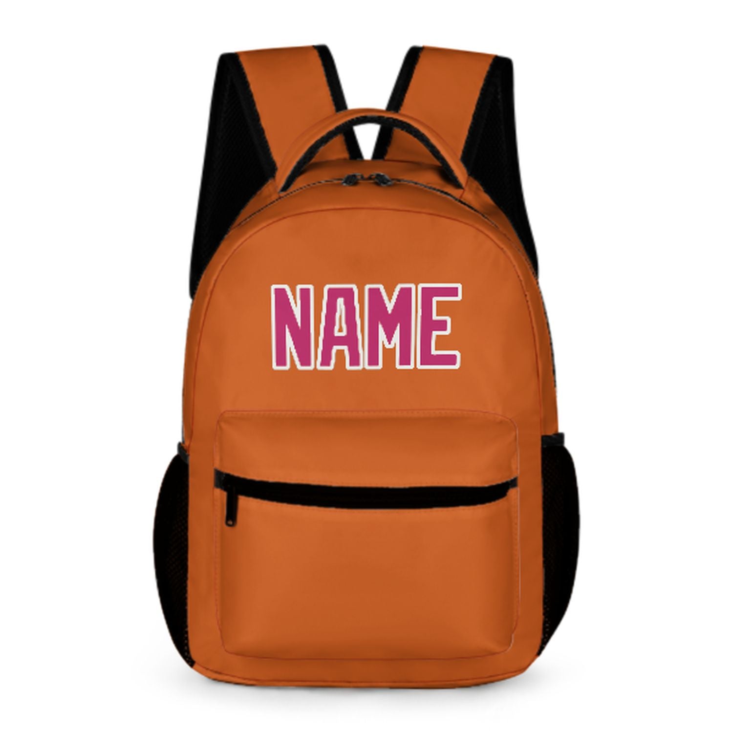 Maßgeschneidertes Orange Rosarot Kinderrucksack