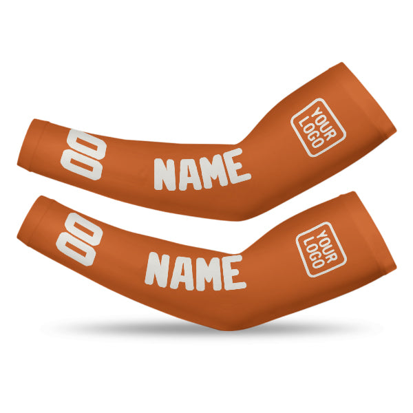 Maßgeschneidertes Orange Weiß Armschutz