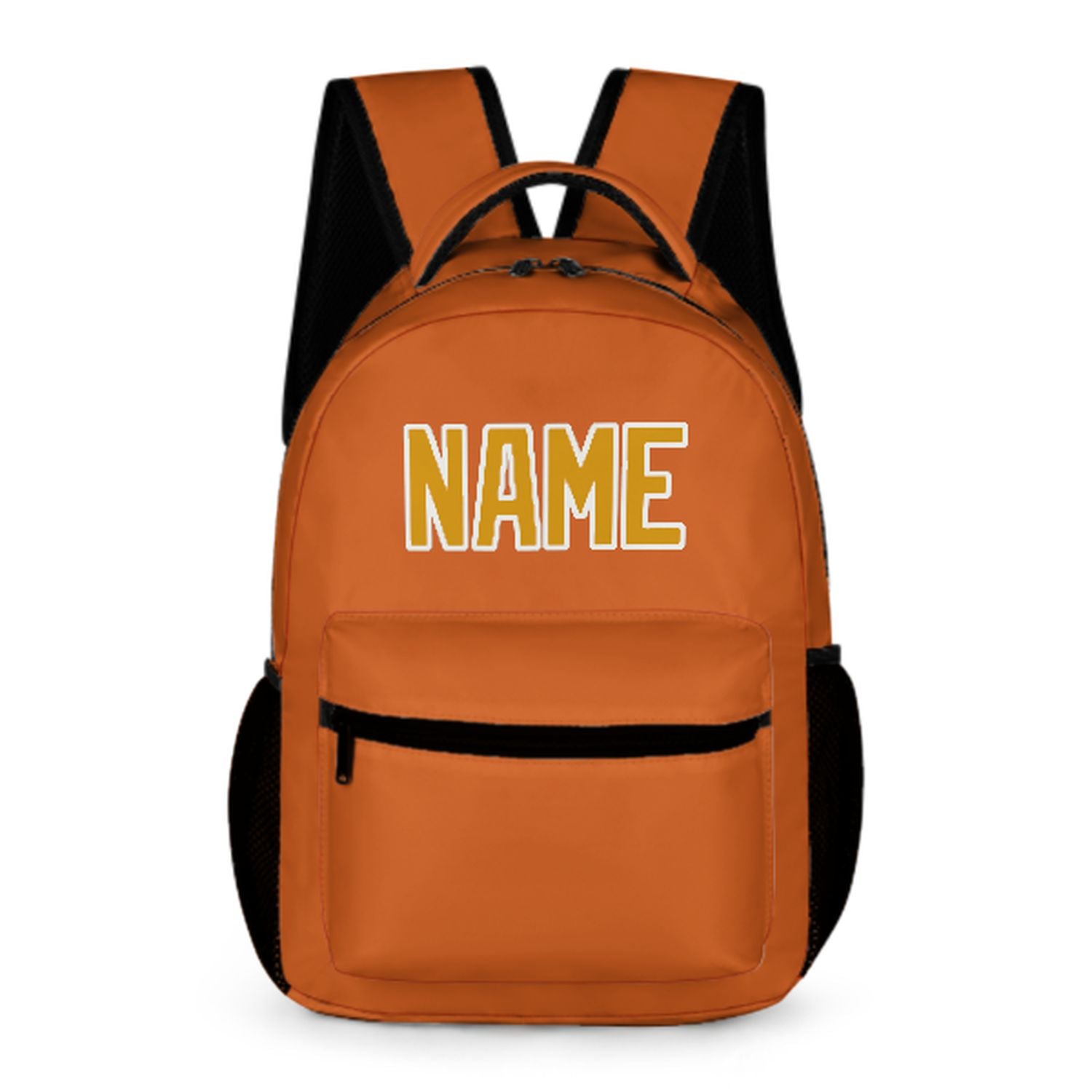 Maßgeschneidertes Orange Gelb Kinderrucksack