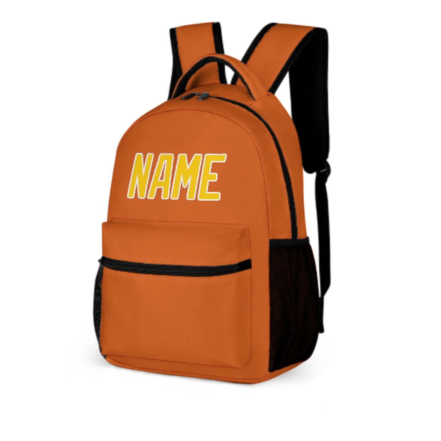 Maßgeschneidertes Orange Gold Kinderrucksack