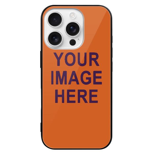 Maßgeschneidertes Orange Lila Handyhülle