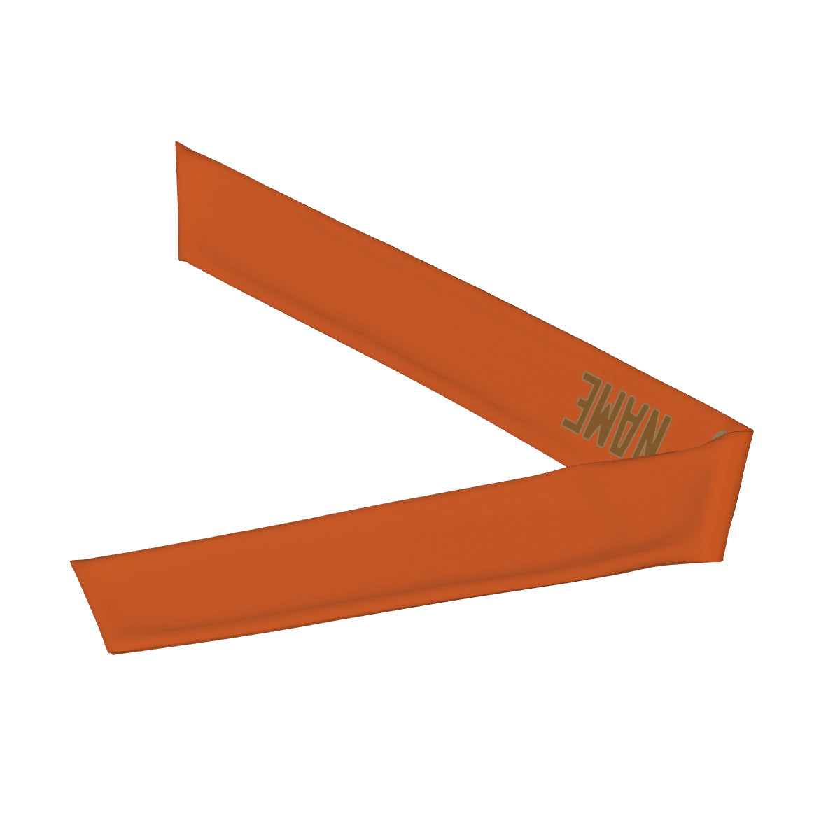 Maßgeschneidertes Orange Khaki Stirnband